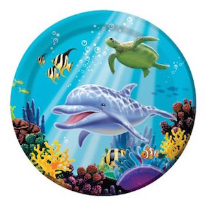 Ocean Party Dinner Plates