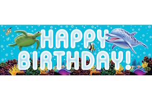 Ocean Party Giant Party Banner