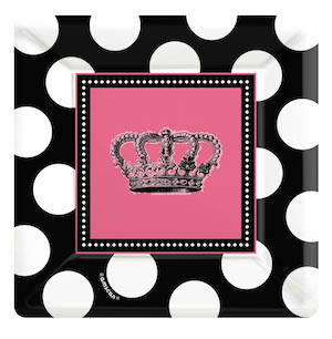 Rocker Princess Dessert Plates