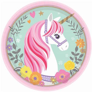Magical Unicorn Dessert Plate