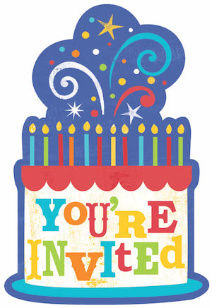 Birthday Fever Invitations