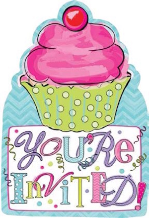 Birthday Sweets Invitations