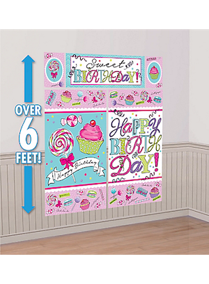 Birthday Sweets Scene Setter