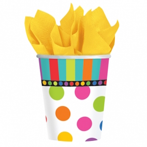 Dots & Stripes Paper Cups