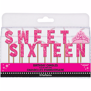 Sweet 16 Candle Picks