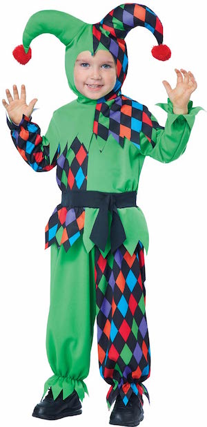 Boys Junior Jester Costume