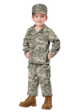 Boys Soldier Costume