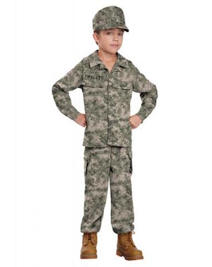 Boys Soldier Costume
