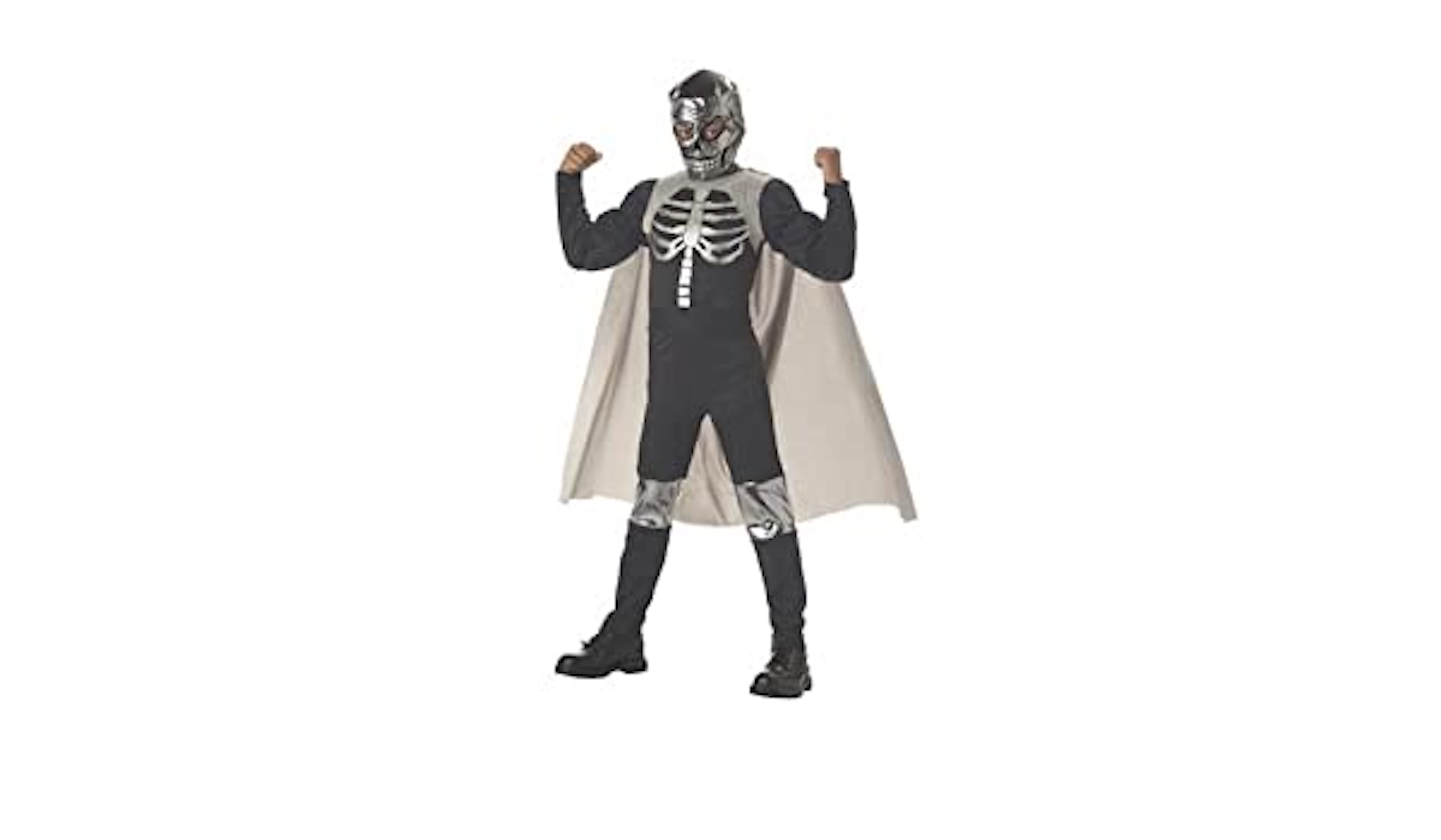 Boys El Muerto Luchadore Wrestler Costume