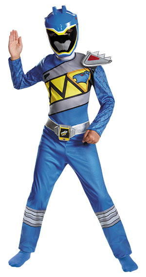 Boys Blue Ranger Dino Classic Costume