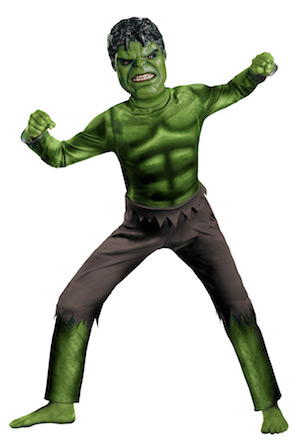 Boys Hulk Avengers Classic Muscle Costume