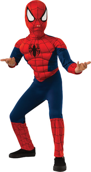 Boys Spiderman Muscle Costume