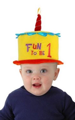 Toddler Birthday Fun to be 1 Hat