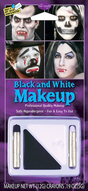 Black and White Makeup