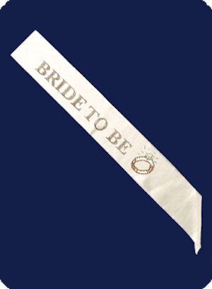 Bride to Be Sash