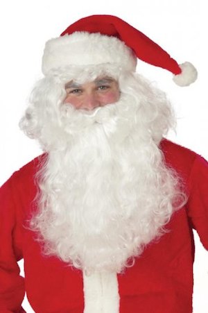 Santa Claus Beard & Wig Set
