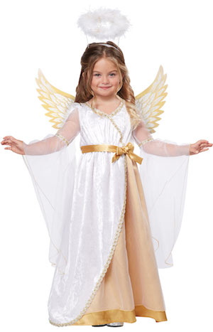 Girls Sweet Little Angel Costume