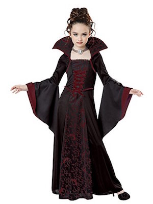 Girls Royal Vampire Costume