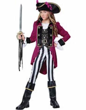Girls Fashion Pirate Costume