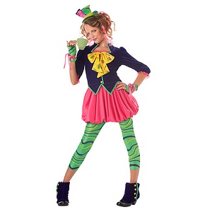 Girls Mad Hatter Costume