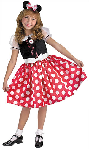 Girls Minnie Mouse Costume