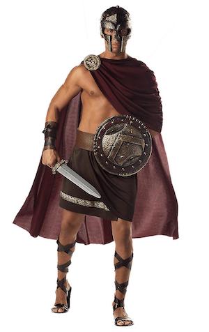 Men Spartan Warrior Costume