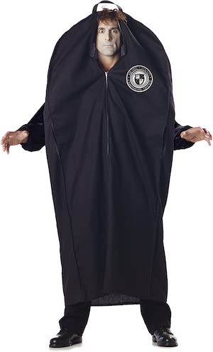 Men Body Bag Costume