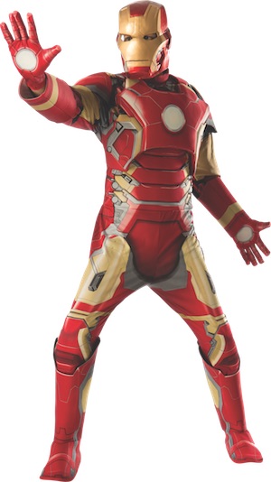 Men Iron Man Mark 43 Costume