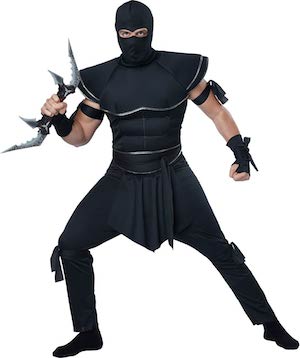 Men Stealth Ninja Costume