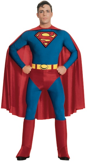 Men Superman Costume