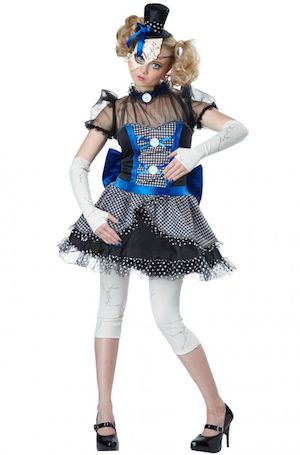 Women Twisted Baby Doll Costume