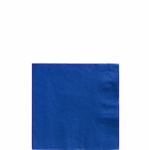 Bright Royal Blue Beverage Napkins