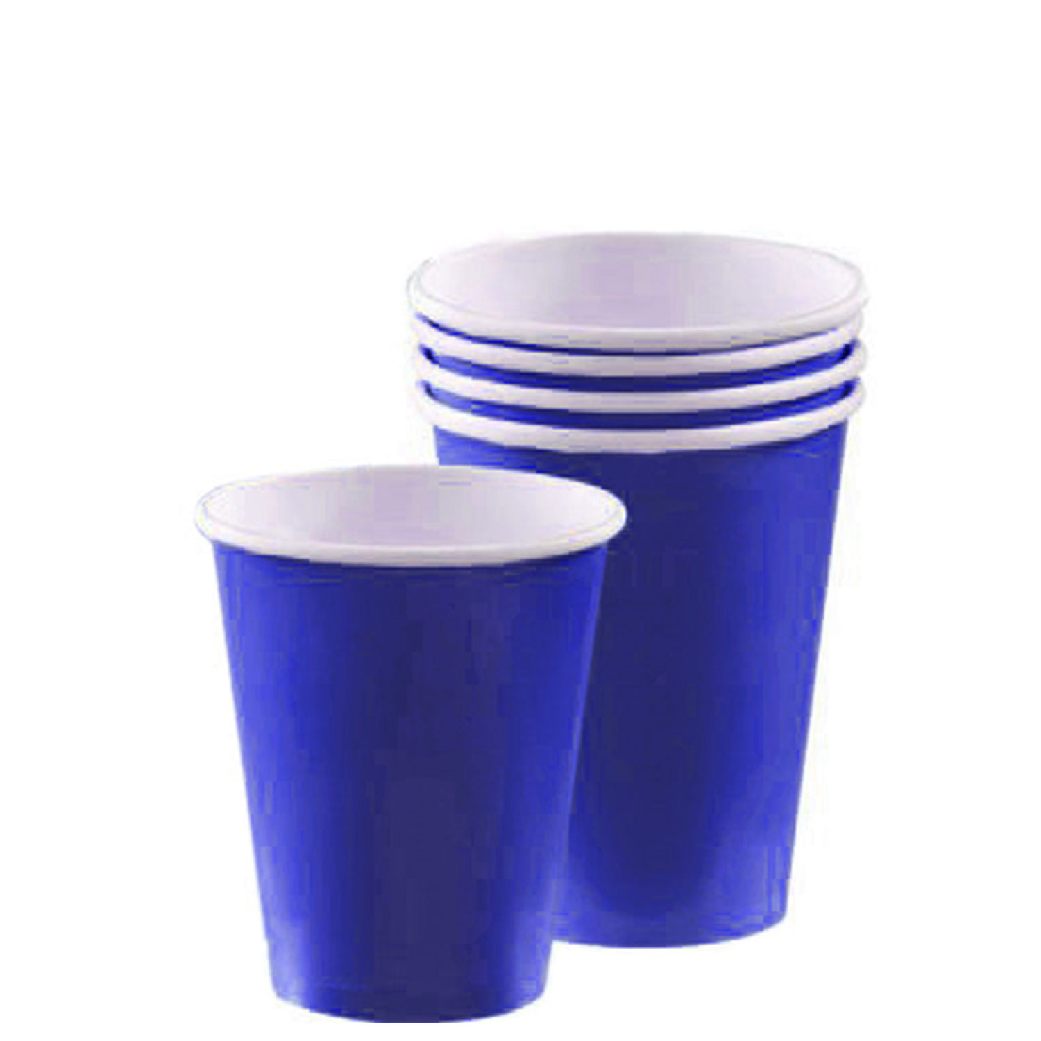 Royal Blue Paper Cups