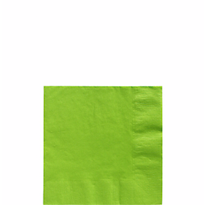 Kiwi Green Beverage Napkins