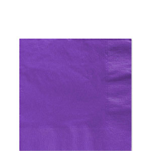 New Purple Lunch Napkins
