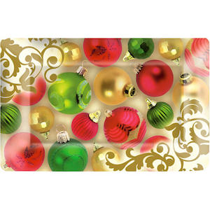 Merry Moments Small Rectangular Plates