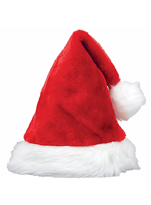 Plush Santa Hat