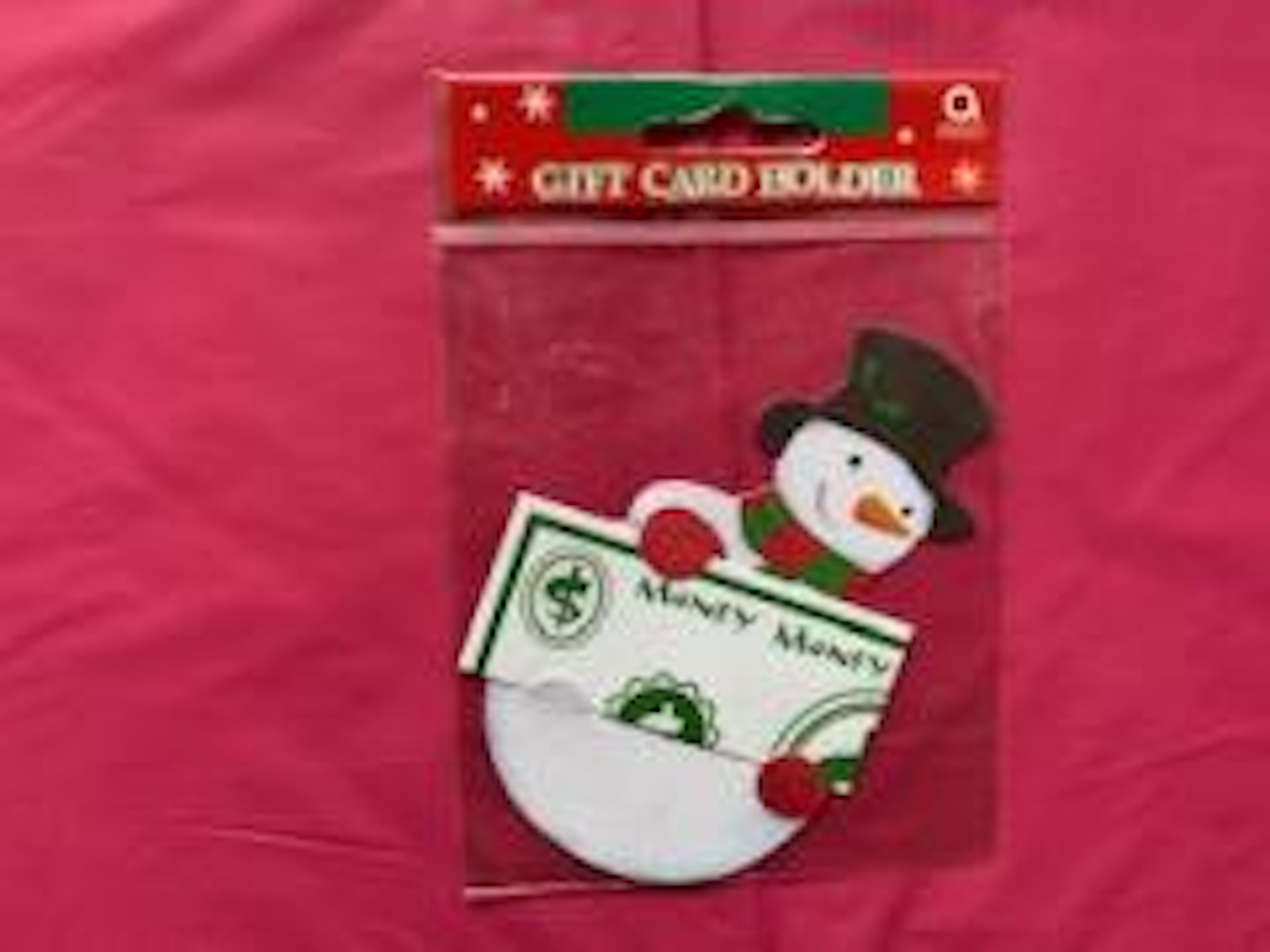 Money Holder Holiday Joy