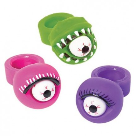 Pop Eyes Squeeze Rings