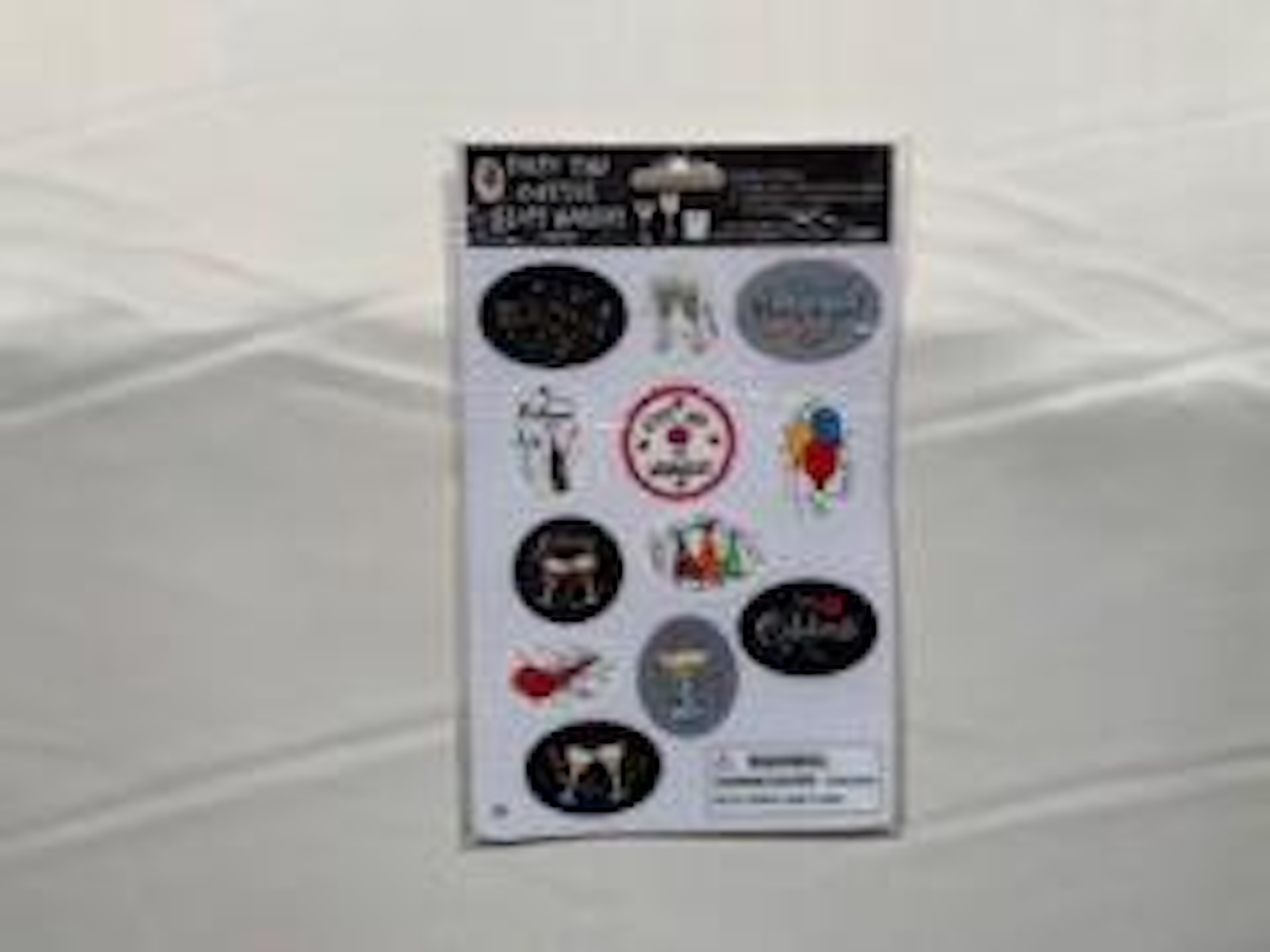 Party Time Cocktail Glass Markers Stickers