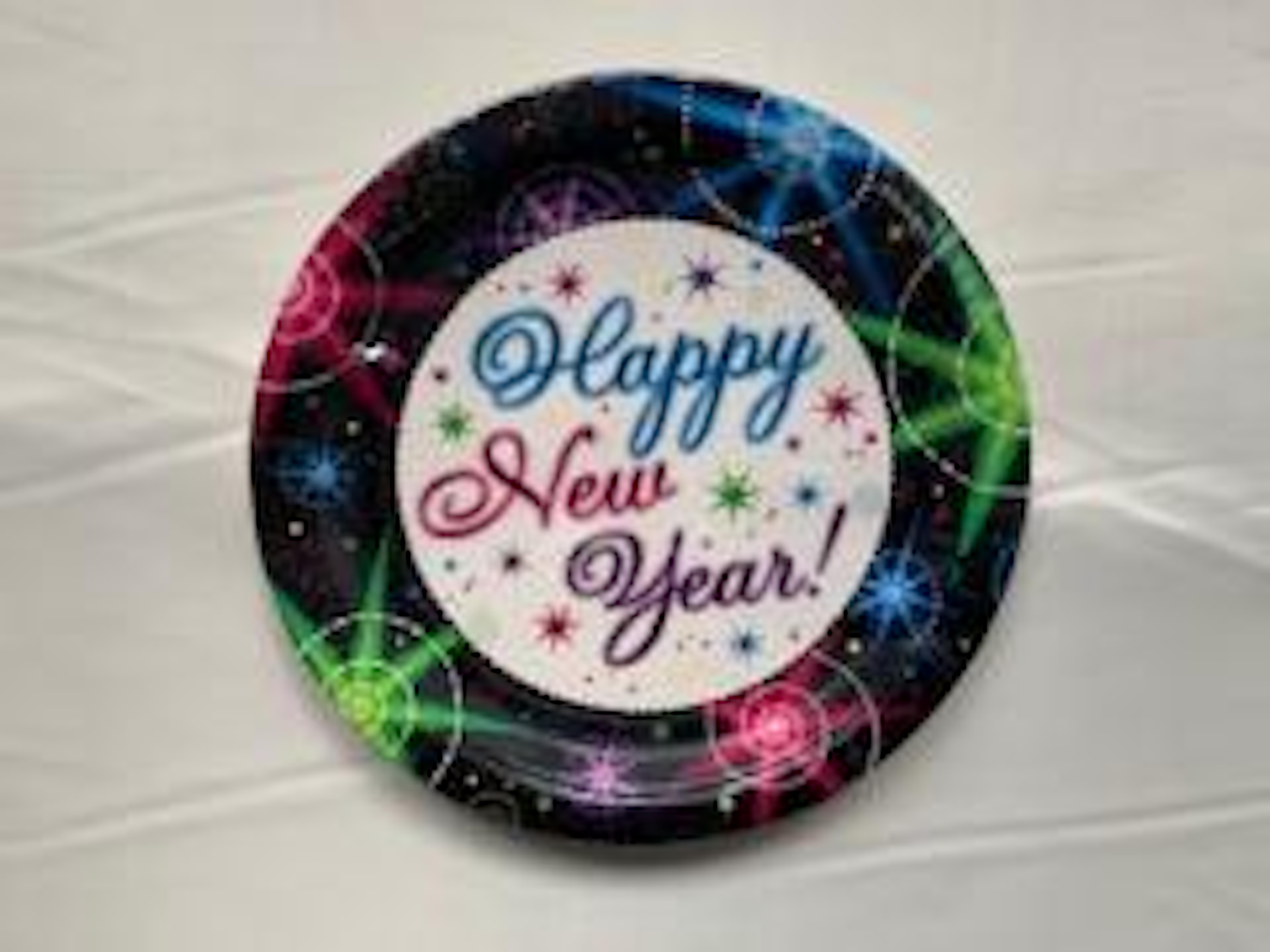 Night Lights Dessert Plates