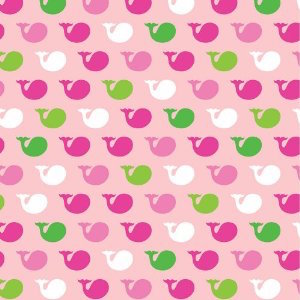 Ocean Preppy Girl Beverage Napkins