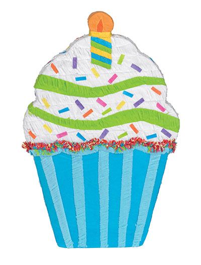Cupcake Drum Pinata