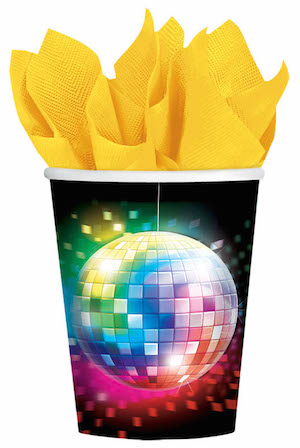 Disco Fever Paper Cups
